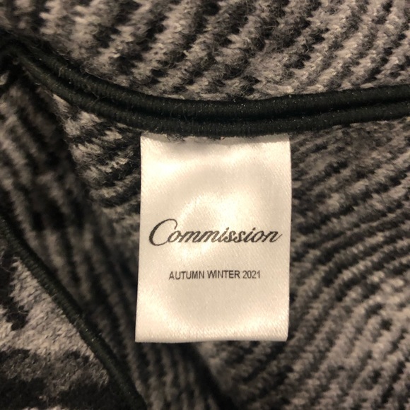 Commission Floral Jacquard Knit Merino Wool Skirt - Picture 5 of 8